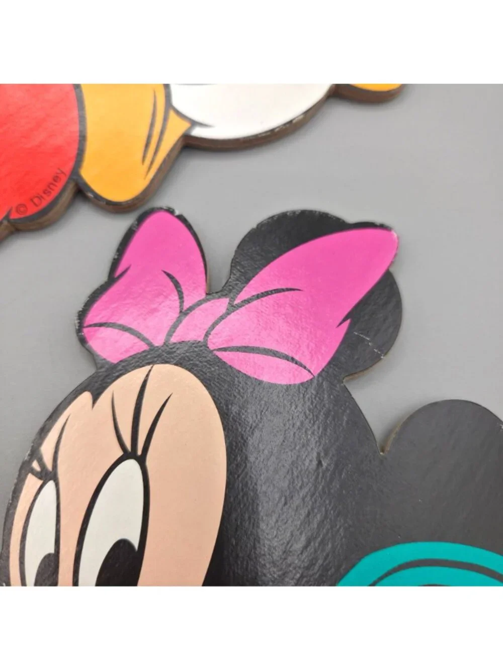 Disney Baby Characters Fiberboard Wall Decor Set Of 4 Mickey Minnie Donald Goofy